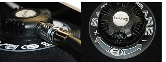 Dry suit outlet and inlet valves